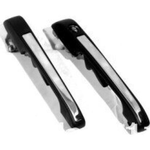 Stock 2 Door Handles Chrome Trim Plated For VW Golf MK2