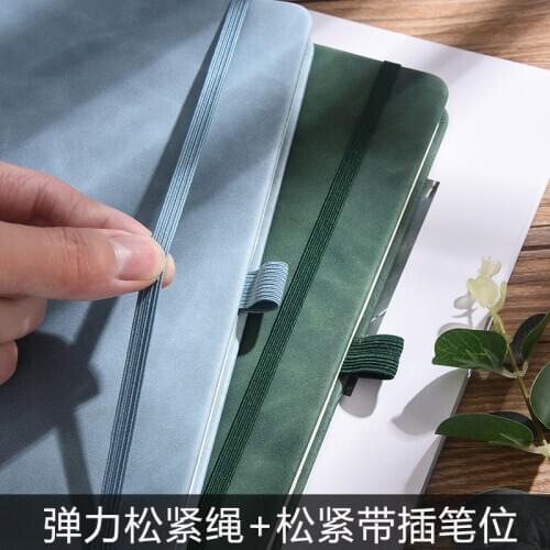 260 sheet thick Dotted diary strap A5 notebook diary 100 GSM paper planner office supplies Sketch Book Stationery Good quality