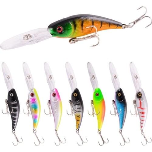 8 Seminuo 10.2cm/9.4g Swimbait Pike Wobblers Crankbait Fishing Lure Multi Jointed Hard Bait Musky Sinking Isca Artificial