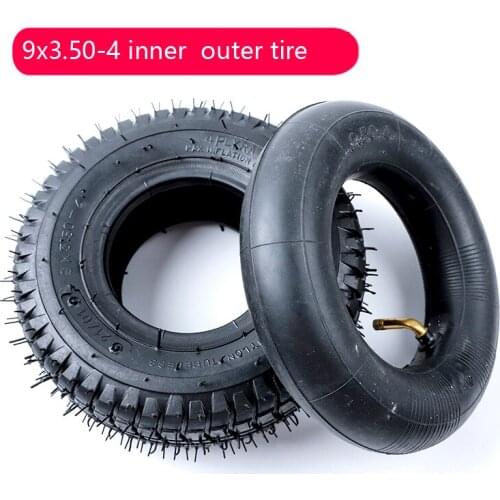 9 Inch 9x3.50-4 Pneumatic Tire 9x3.5-4 Tyre for Electric Tricycle Elderly Electric Ecooter 9 Inch Tire