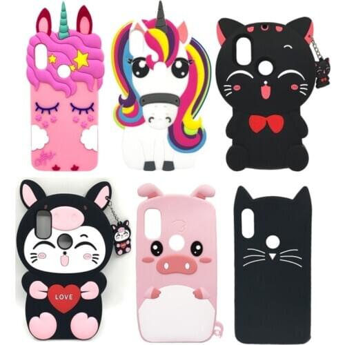 For Xiaomi Redmi S2 Case Cute Soft Silicone Funda For Xiaomi RedmiS2 Back Cover 3D Cartoon Phone Case For Xiaomi Redmi S 2