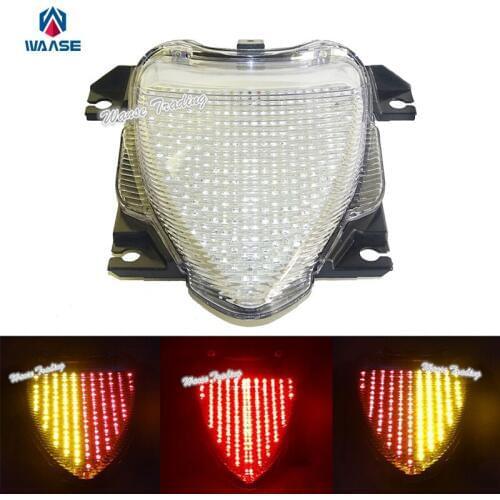 E-Marked Tail Brake Turn Signals Integrated Led Light Clear For SUZUKI Boulevard M109R VZR1800 M1800R 2006 2007 2008 2009-2016