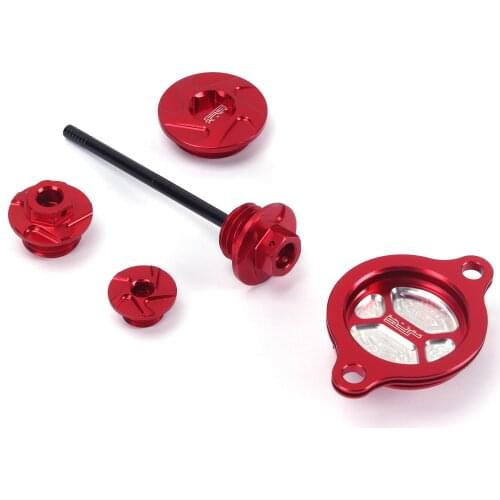 Motorcycles Oil Filter Cover Dispstick Engine Timing Plug Screw Bolt Cap For HONDA CRF250R CRF250 R CRF 250 2010 2011 2012-2016