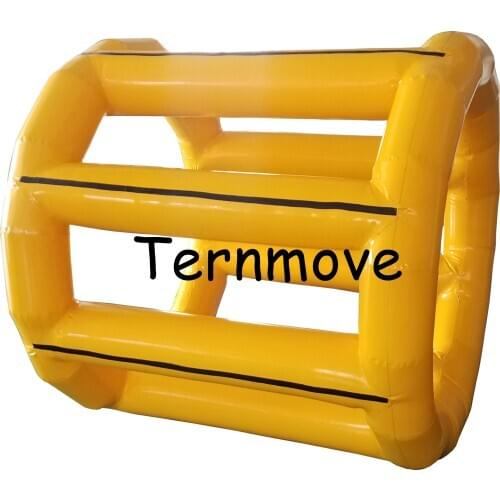 Inflatable commercial water fun rollers for Water part game inflatable water roller,Kids walk on wheel inflatable water roller