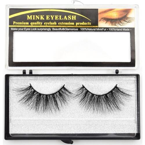 Visofree Eyelashes 25mm Lashes Handmade 3D Mink Lashes 27mm eyelashes Strip Lashes 100% cruelty-free False Eyelashes Makeup E71