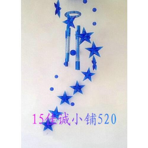 Home decoration &gifts supplies Acrylic Campanula colorful butterfly DIY wind chime decor 06