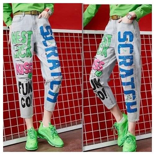 Женские рваные джинсы VAHAMAS China At AliExpress