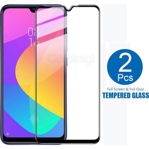 2 PCS Full Coverage Clear Tempered Glass Screen Protector Film for Xiaomi Mi A1 A2 A3 Mi 9 8 SE Lite 9T Pro