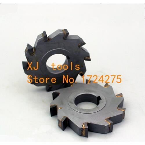 2 / group 63*4*5*6*8*10*12*14*16 alloy with three edge milling cutter, Alloy milling cutter,Suitable for processing groove