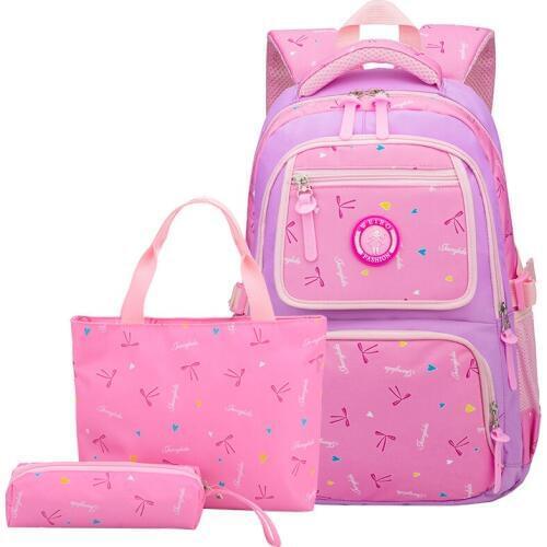 3pcs/set Star Printing Women Backpack Kids School Bags Cute Backpacks For Teenagers Girls Travel Bag Schoolbag Mochila Infantil
