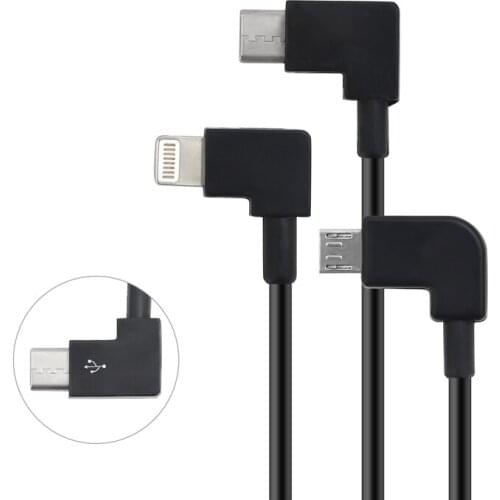 30CM Mavic Air 2/Air 2S Controller Micro USB Type-C IOS Android OTG Data Cable For DJI Mavic Air 2/Air 2S Accessories Phone Tabl