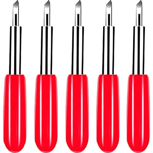 45 Degrees 5pcs Replacement Plotter Blades Vinyl Cutter Carving Machine for Roland Lettering Knife Milling Bits
