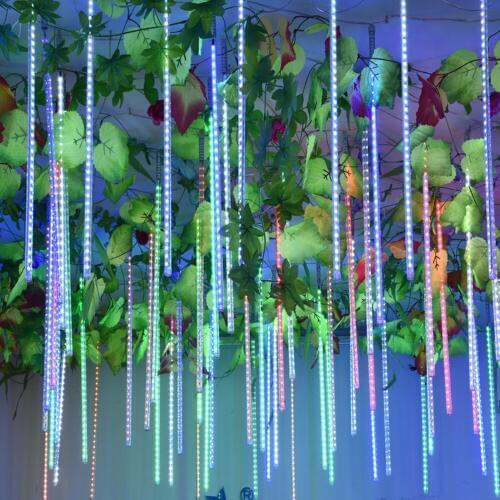50CM 30CM Meteor Shower Rain Tubes Led Light String Christmas Garland Garden Outdoor Waterproof For Fairy Tale Wedding Decoratio