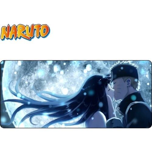 Anime Naruto Cartoon Uzumaki Naruto Mouse Pad Gaming Mat Computer Desk Padmouse Keyboard Mouse Accessories Rubber Pad