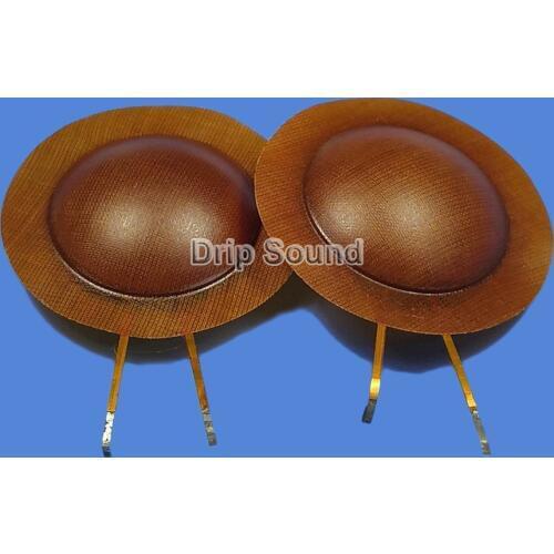 2pcs 25.5mm 8Ohm Tweeter Voice Coil Horn Speaker Treble Resin Aluminum Film Diaphragm Drive Head Repair Parts #5