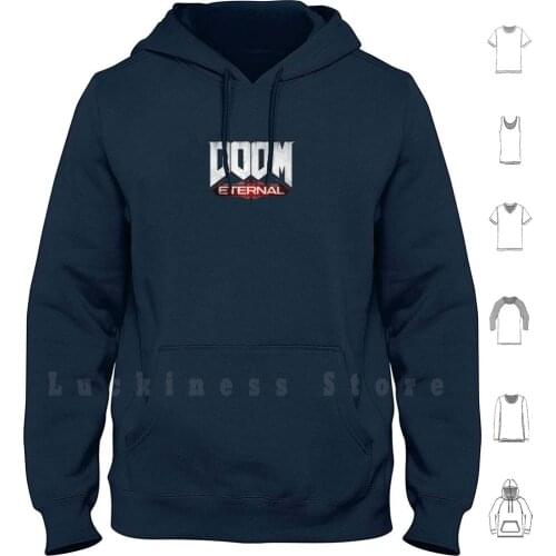 Doom Eternal hoodies long sleeve Doom Doom Eternal Doom Guy Hell Hell Marine Fps Game Doom Marine
