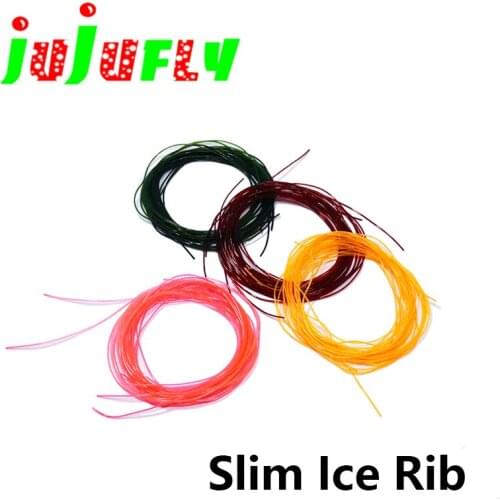 Hot 5yards pack fly tying ice stretch rib for size 18-14# small fly fishing flies round lace body wrapping fly tying materials