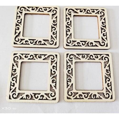 10pcs Wood Shaped Heart Oval Slices Unfinished DIY Crafts Slices for Home DIY Crafts Decorative Wedding Centerpieces Christmas