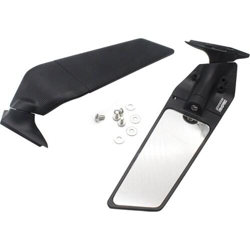 Motorcycle Side Mirrors Modified Wind Wing Adjustable Rotating Rearview Mirrors 2PCS Left Right For Ducati Panigale 969 959 899