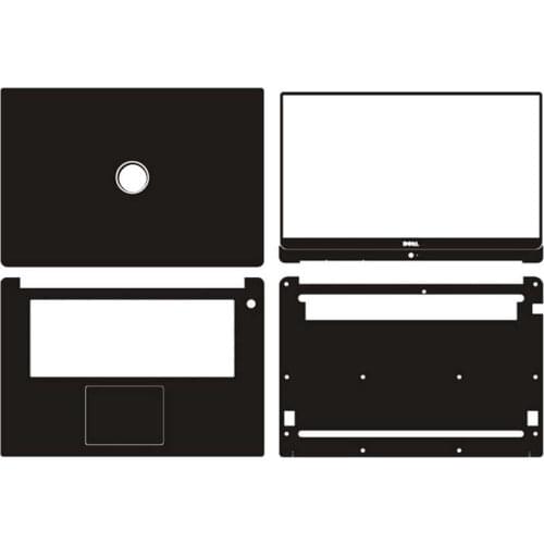 KH Laptop Sticker Skin Decals Cover Protector Guard for DELL Inspiron 15-7560 15-7572