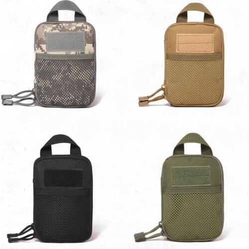 600D Nylon Tactical Bag Outdoor Molle Military Waist Fanny Pack Mobile Phone Pouch Belt Waist Bag EDC Gear Bag Gadget