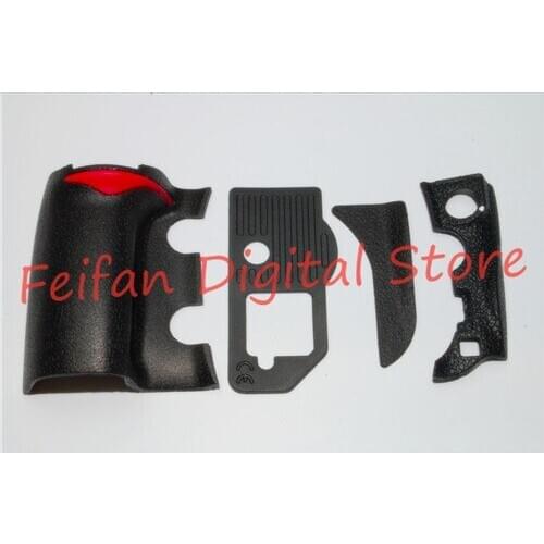 NEW Original For Nikon D700 Body Rubber (set of 4 pcs ) Grip Bottom Rear Thumb Rubber Repair Spare Replace Part