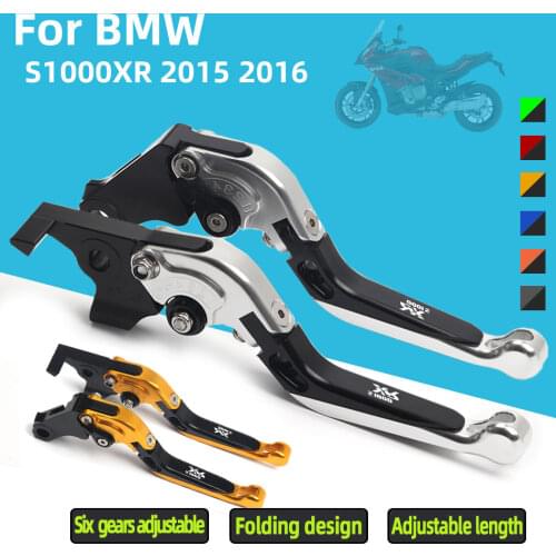 Brake Clutch Levers for BMW S1000XR 2015 2016 with Adjustable Length and Angle CNC Billet Aluminum Motorcycle Accessories