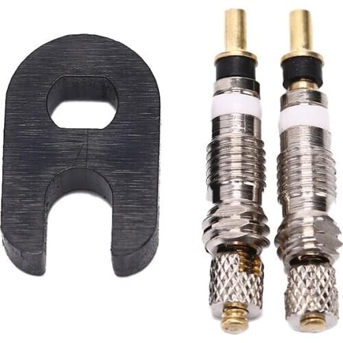 3pcs/set Detachable Presta Valve Core Replacement For Bicycle MTB Bike Valve Core Presta To Schrader French Air Pump Valve