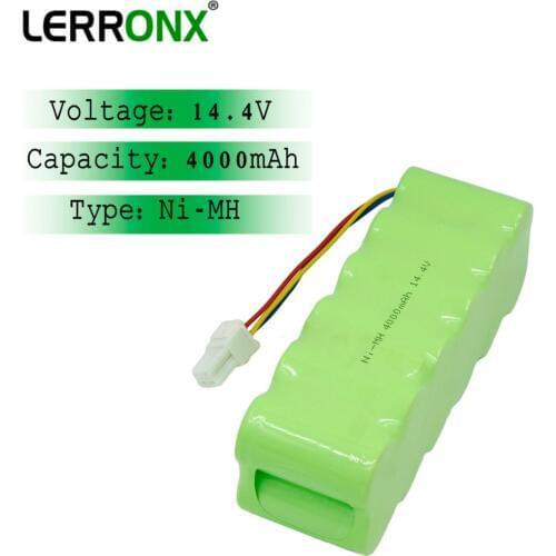 High Capacity 4.0Ah 14.4V Replacement Rechargeable battery Ni-MH for Samsung NaviBot Vacuum Cleaner SR8855 SR8845 SR8840 SR8895
