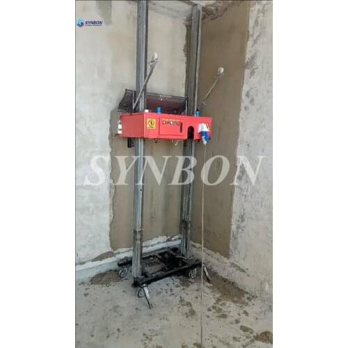 Smart and efficient wall cement plaster machinery Automatic Wall Plaster Cement Mortar Rendering Machine SYW-8