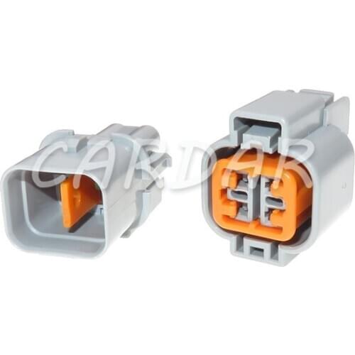 1 Set 4 Pin PB621-04120 Automotive Connector Auto Waterproof Wiring Cable Plug For Mitsubishi