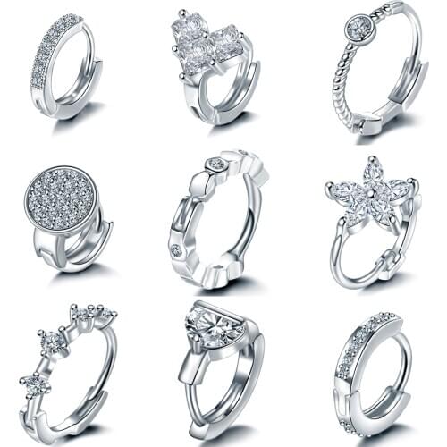 2020 Creative Fashion 1Pc Nose Septum Piercing Ring Copper Nose Ear Ring for Women Nose Ear Piercing Jewelry Wholesale