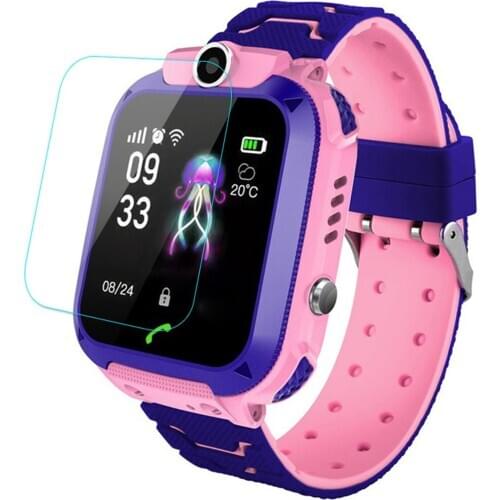 3pcs Soft Clear Protective Film Cover For Q12 Children Smart Watch Full Screen Protector Cover Optical Matte Enhanced Guard