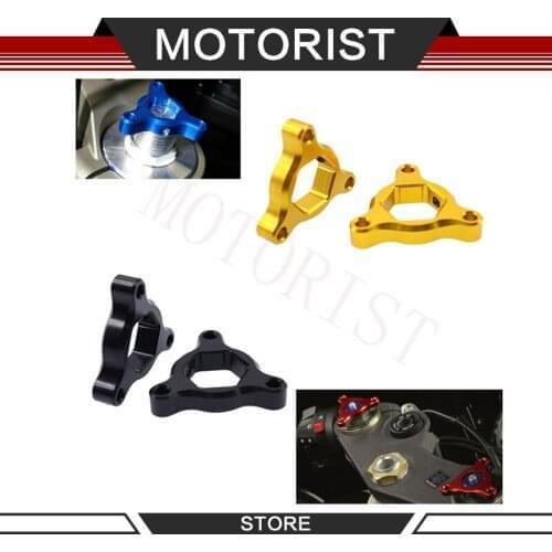Motorcycle Accessories Suspension Fork Preload Adjusters CNC Aluminum 19mm for Honda CBR 1000RR CBR1000RR 2008-2010