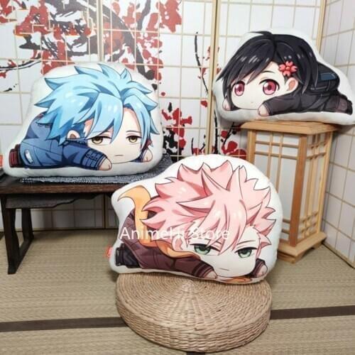 Anime ID:INVADED Fukuda Tamotsu Narihisago Akihito Koharu Hondomachi figure pillow toy stuffed plush doll double sided cosplay