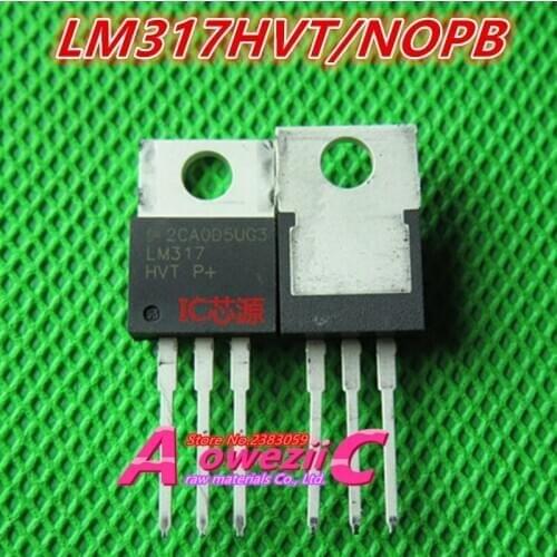 Aoweziic 2019+ 100% new imported original LM317HVT / NOPB LM317HVT LM317 TO-220 three-terminal adjustable voltage regulator