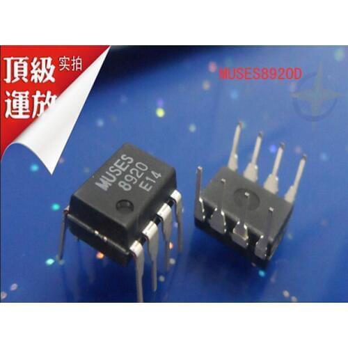 Free Shipping! 100% New 5pcs/lot MUSES8920D MUSES8920 MUSES 8920 High Quality Audio J-FET Input Dual Operational Amplifier DIP-8