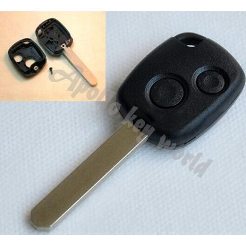 2 BUTTON REMOTE KEY SHELL CASE FOR HONDA CRV Civic Accord ODYSSEY WITH LOGO FOB BLANK 5PCS/LOT+ FREE SHIPPING