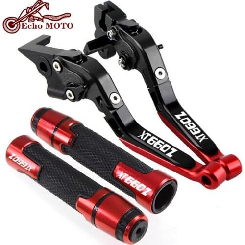 For YAMAHA XT660Z XT 660 XT660X XT660/X/R/Z 2004-2017 2005 2006 2007 2008 2009 Motorcycle Brake Clutch Levers Handlebar Grips
