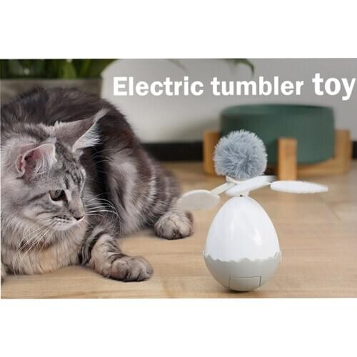 Electric Rotating Ball Tumbler Automatic Interactive Pet Toy Electric Pet Motion Toy Electric Rotating Ball For Pet Supplies