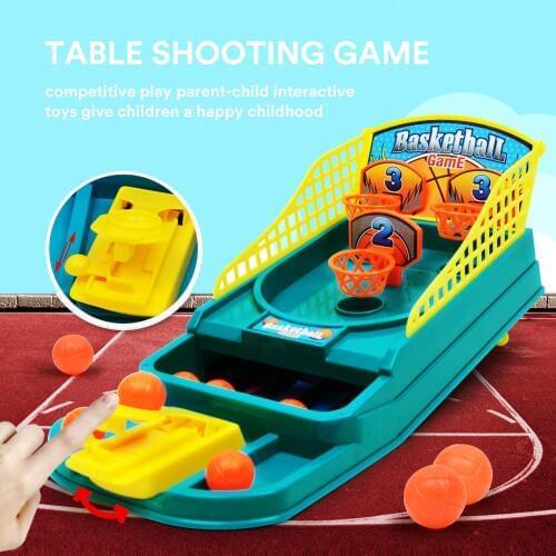 Mini Tabletop Basketball Game for Adults & Kids Board Game ChildrenS Educational Parent-Child Interactive Party Toys