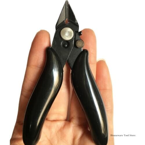 3.5 In Mini Small Diagonal Cutting Pliers Repair Cable Wire Cutter Tool