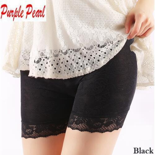 HW031 New Style Ice Silk Non-Trace Female Safety Pants Lingerie Womens Boxer Shorts Breathable Underwear Panties Boyshort