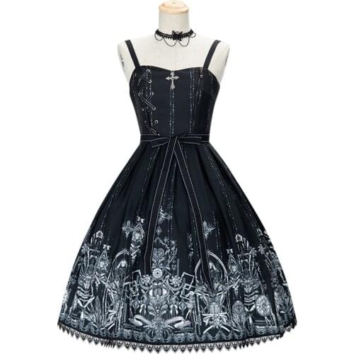 The Evil Eye ~ Gothic Lolita JSK Dress Sleeveless Party Dress
