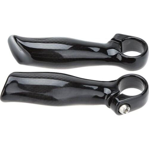 Full Carbon 3K Glossy / 3K Matt Bicycle Handlebar Bar Ends For Mountain Bike MTB Handlebar End - Bar End ( 1 Pair )