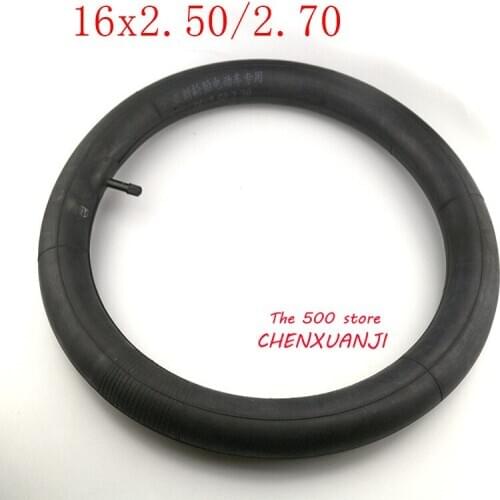 Size 16x2.50 Inner Tube (straight Valve stem) for Electric scooter ATV dirt pit bike Motorcycle 16x2.50/2.70