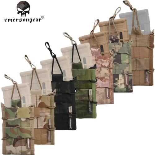 Emersongear Single Unit Magazine Pouch Military Utility Molle EM6345 for M4/M14/AK/G3/G36
