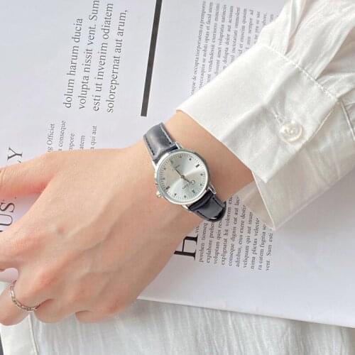 2020 New Casual Silver Leather Ladies Dress Watch Ultra Thin Small Dial Fashion Women Watches Zegarek Damski Montre Femme Clock