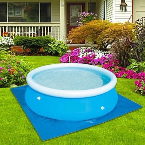 1Pcs Folding Large Size Swimming Pool Round Ground Above Ground Swimming Pools Inflatable Ground Cloth