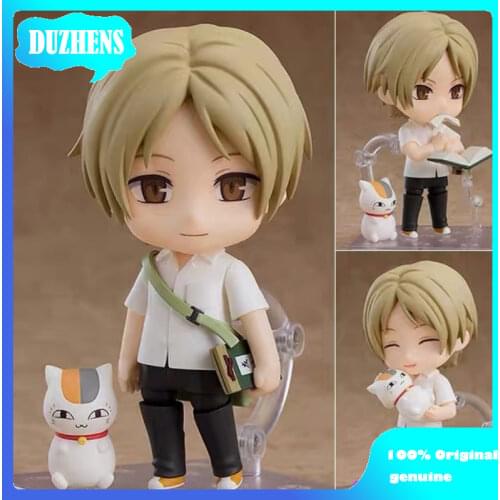 100% Original:Natsumes Book of Friends Takashi natsume Q version figma PVC Action Figure Anime Figure Toys Collection Doll Gift